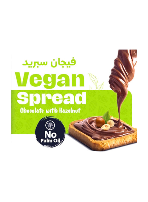 Healthy & Tasty Keto Vegan Hazelnut Chocolate Spread, 350g