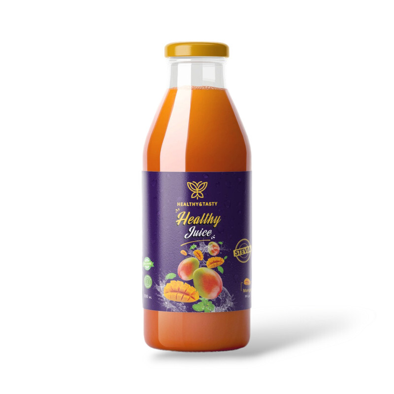 Healthy&Tasty Mango Juice 300ml - Keto Friendly Zero Sugar Low Calorie