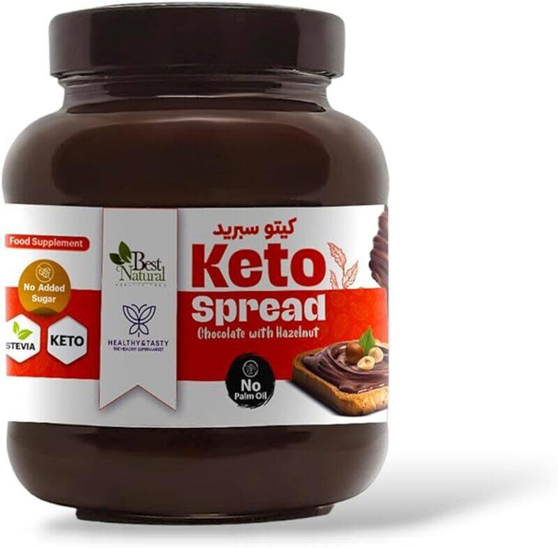 

Healthy & Tasty Keto Spread Chocolate with Hazelnut, 350g