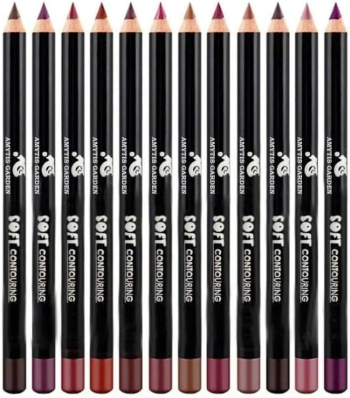 Amytis Garden Soft Contouring Pencil, 12 pcs.