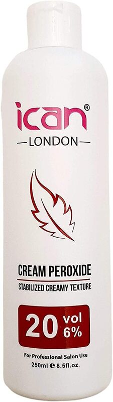 ICAN London Cream Peroxide Premium Developer, 20 VOL 6%, 1000ml