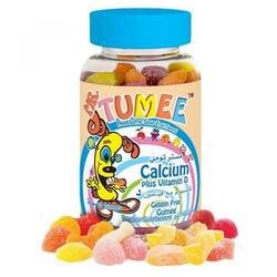 Mr.Tumee Vegan Gelatin Free Calcium Plus Vitamin D 60 Tumees