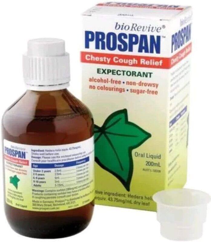 

Generic Prospan Cough Syrup - 200ml CHESTY Cough Relief & Mucus Relief