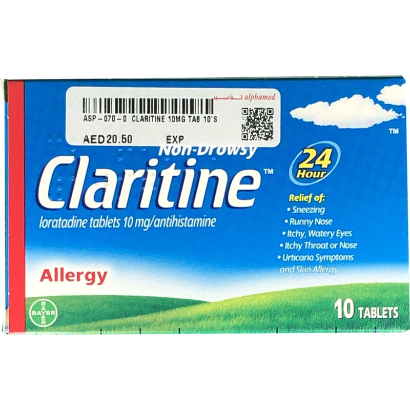 CLARITINE 10MG TAB 10S