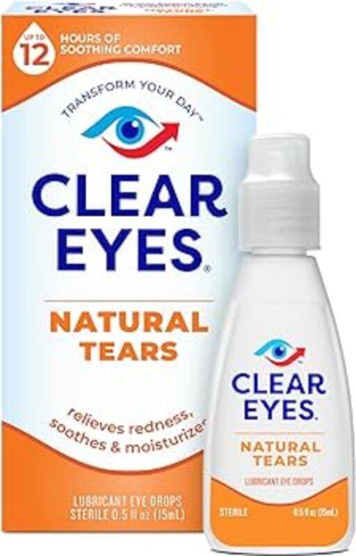 

Generic CLEAR EYES NATURAL TEARS 15ML