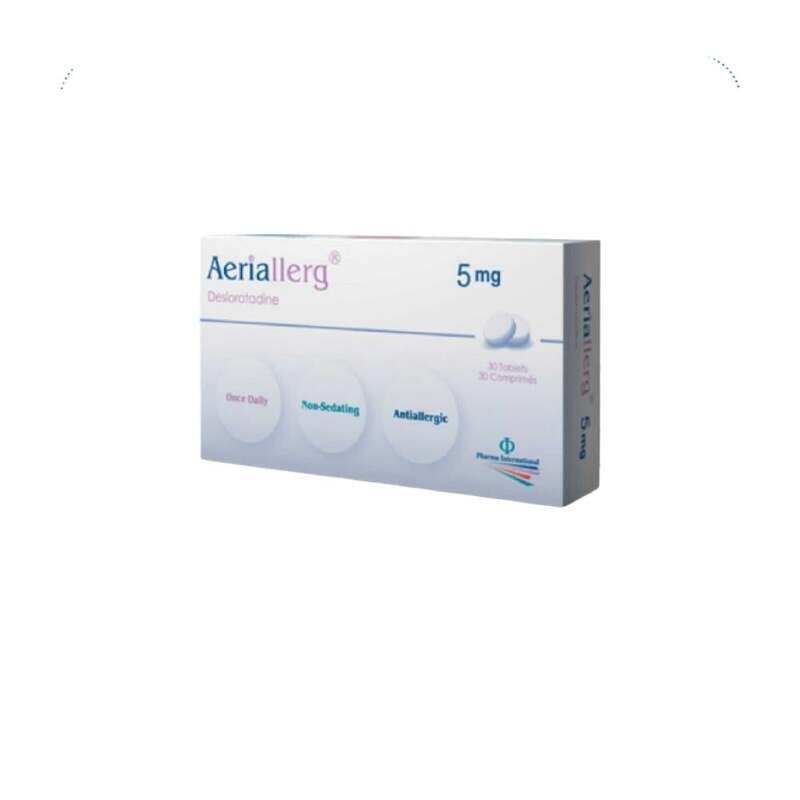 

Generic AERIALERG 5MG TAB 30'S