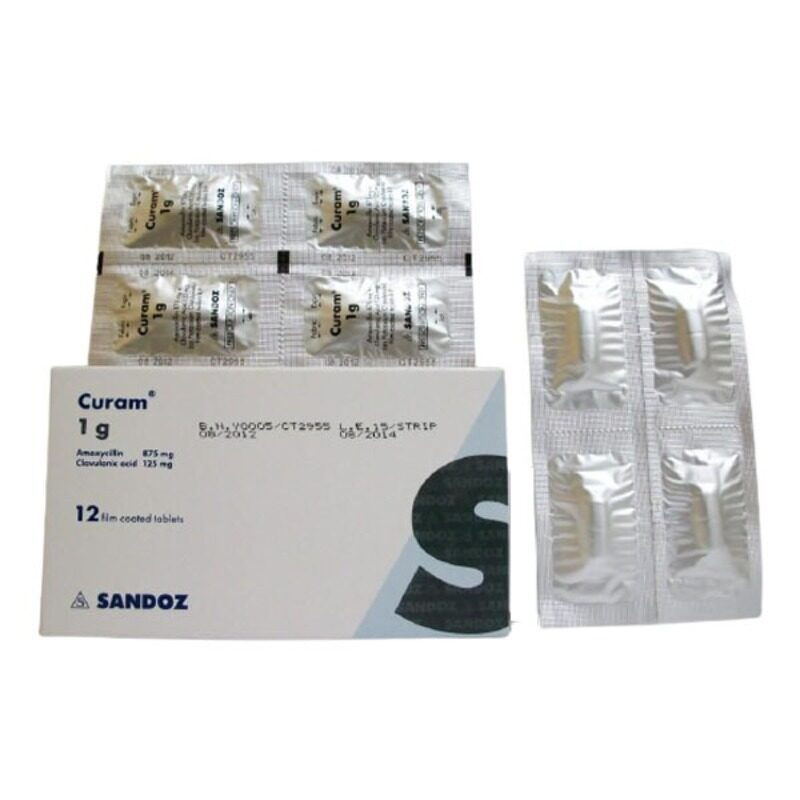 

Generic CURAM 1GM TABLETS 14S