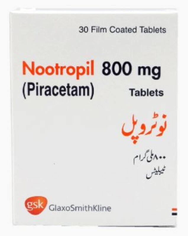 

Generic Nootropil 800mg Tablets 30’S