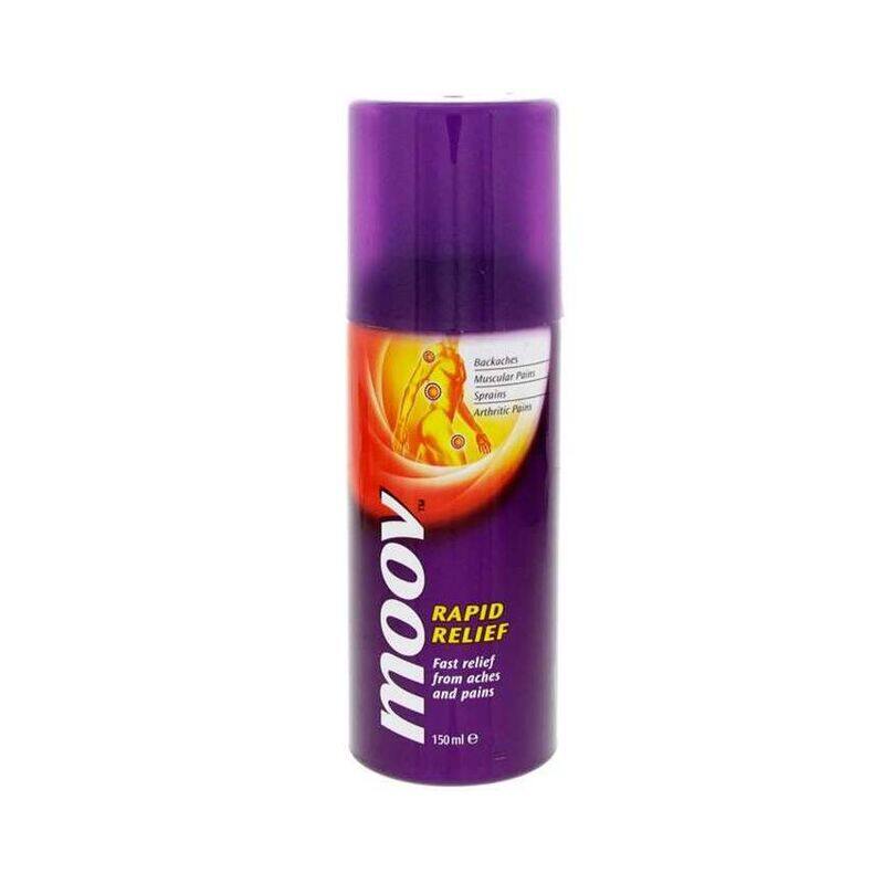 

Generic MOOV RAPID RELIEF SPRAY 150 ML