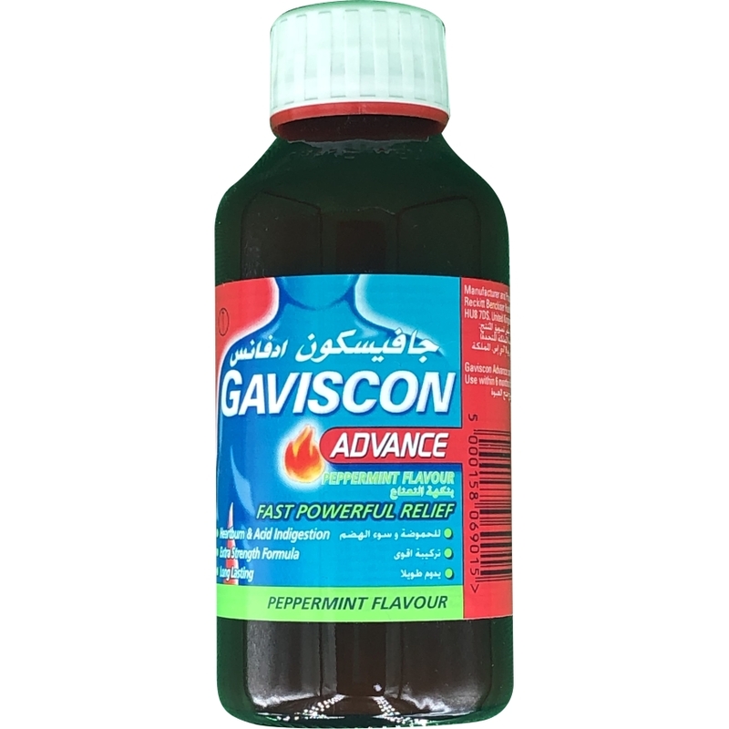 GAVISCON ADVANCE ANISEED FLAVOR, 300 ML