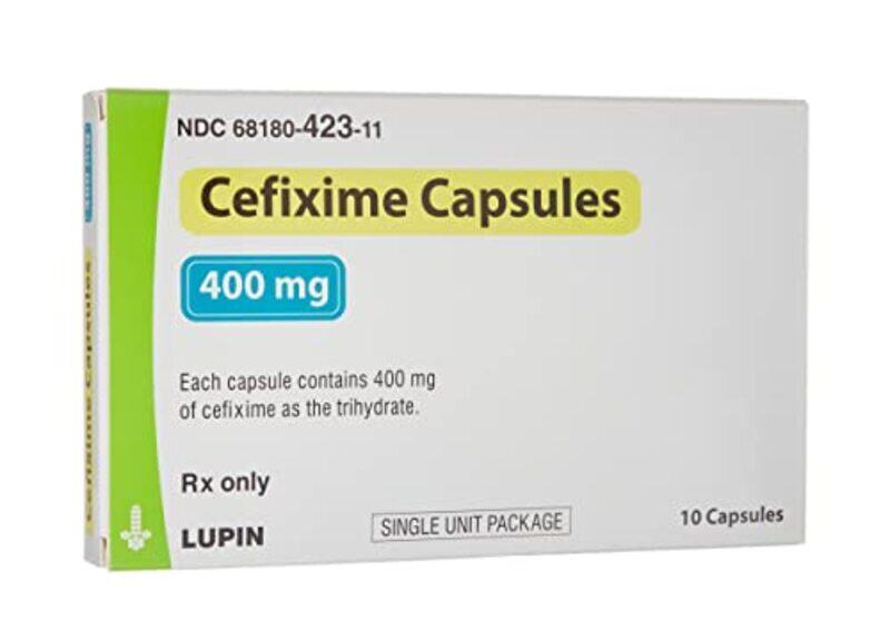 

Generic CEFIM, 400 MG, CAPSULES 6'S