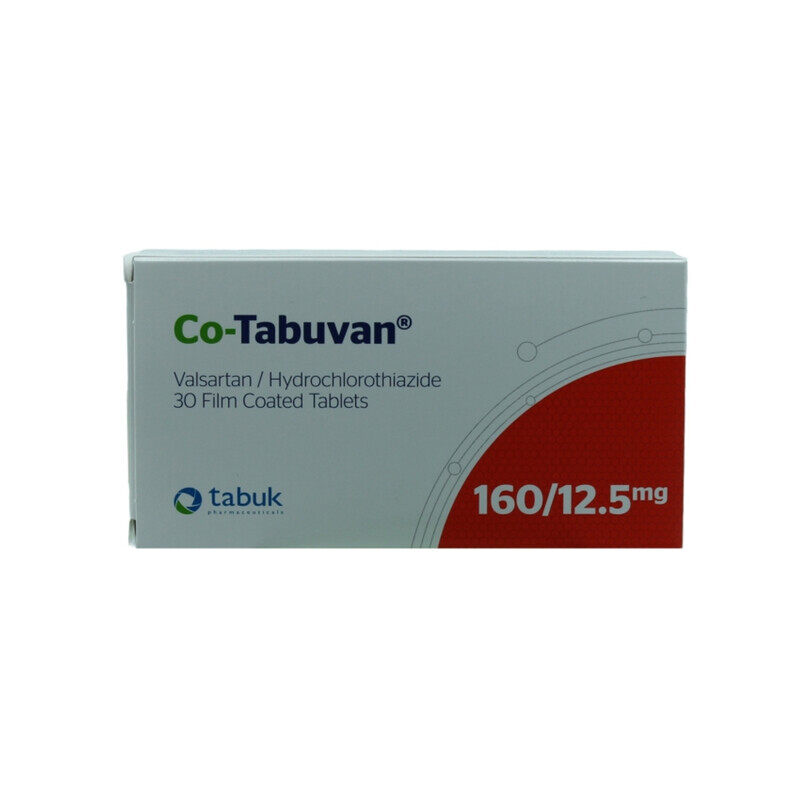 

Generic CO-TABUVAN 160/12.5MG TAB 30S