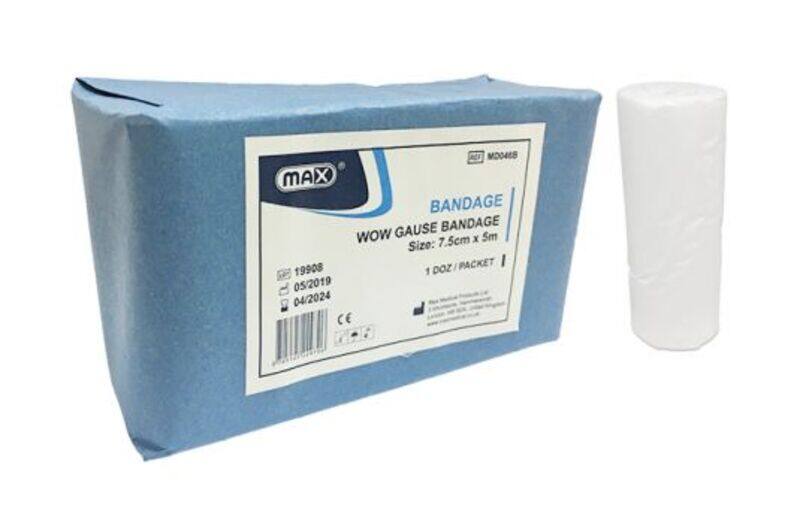 

Generic GAUZE BANDAGE 7.5CM