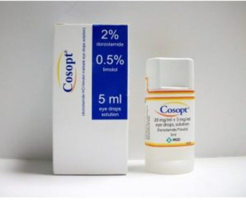

Generic COSOPT EYE DROPS 5ML
