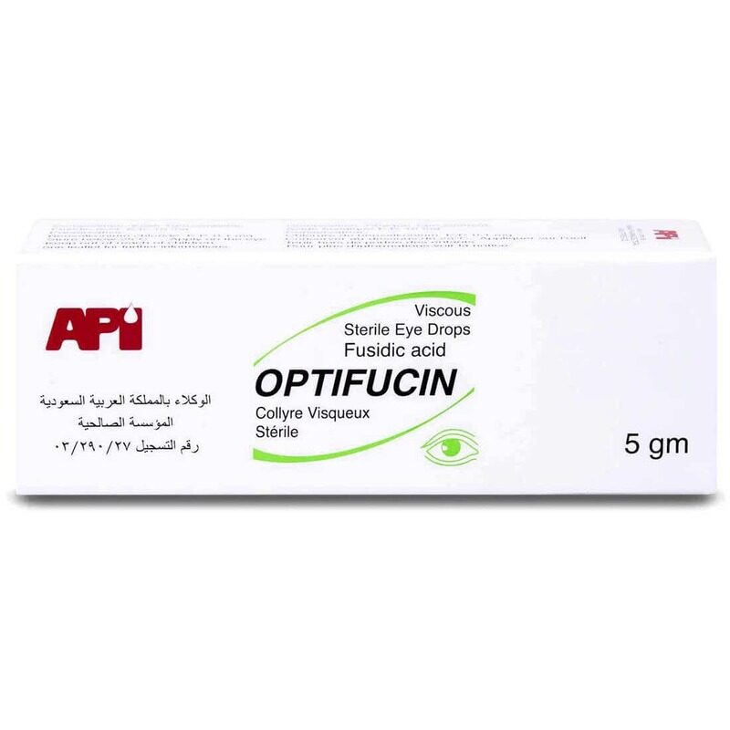 

Api Optifucin 1% Eye Drop gm