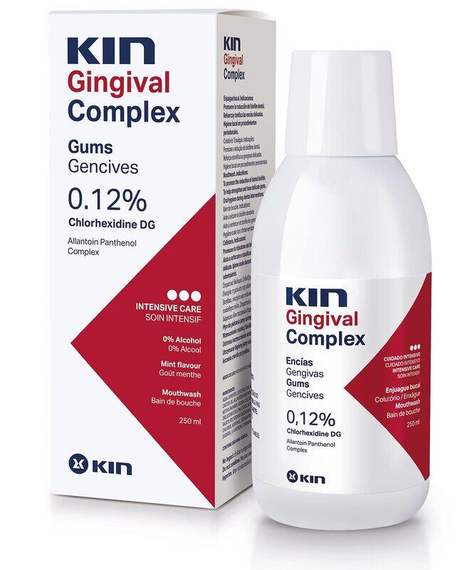 KIN GINGIVAL MOUTHWASH 0.12% 250ML