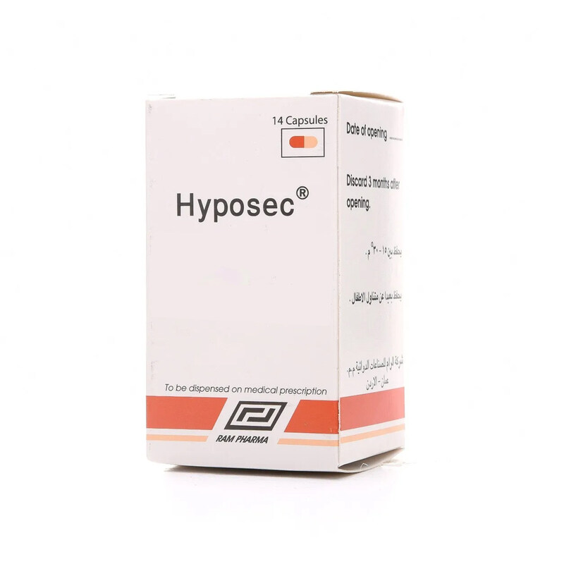 

Generic HYPOSEC 20MG 14'S CAPSULES