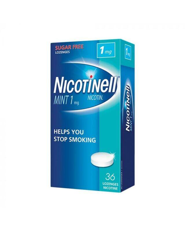 

Generic Nicotinell 1 mg Nicotine Lozenges Mint 36's