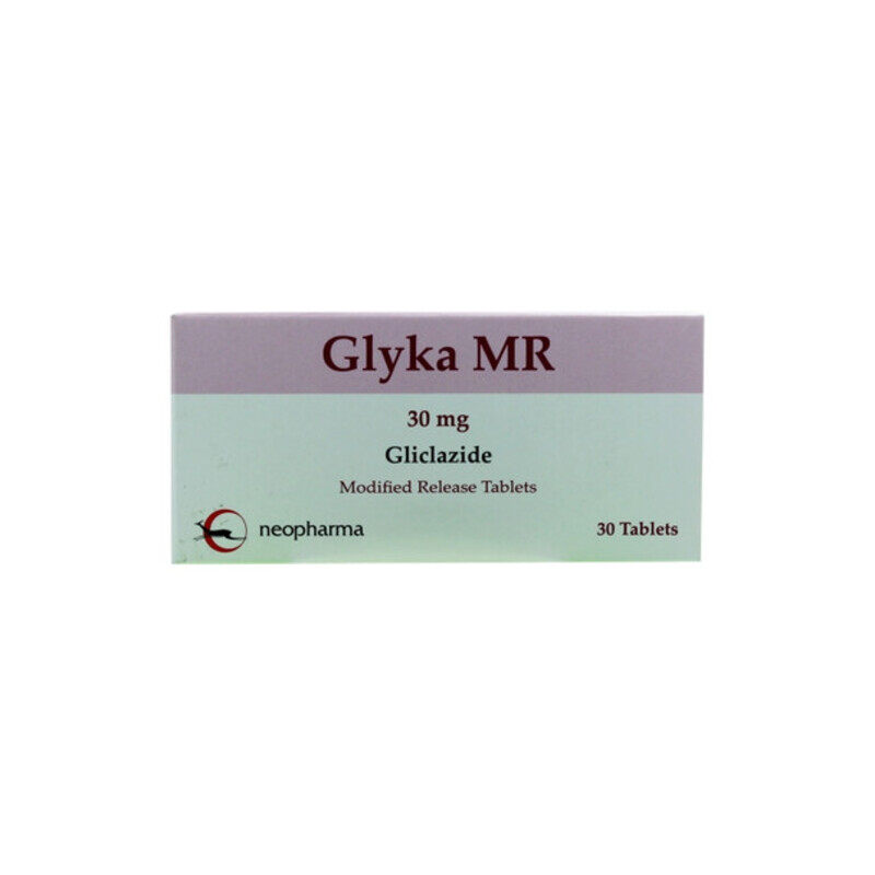 

Generic GLYKA MR, 30 MG, TABLETS 30'S