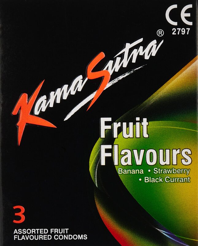 KAMASUTRA FRUIT FLAVOR CONDOMS 3'S