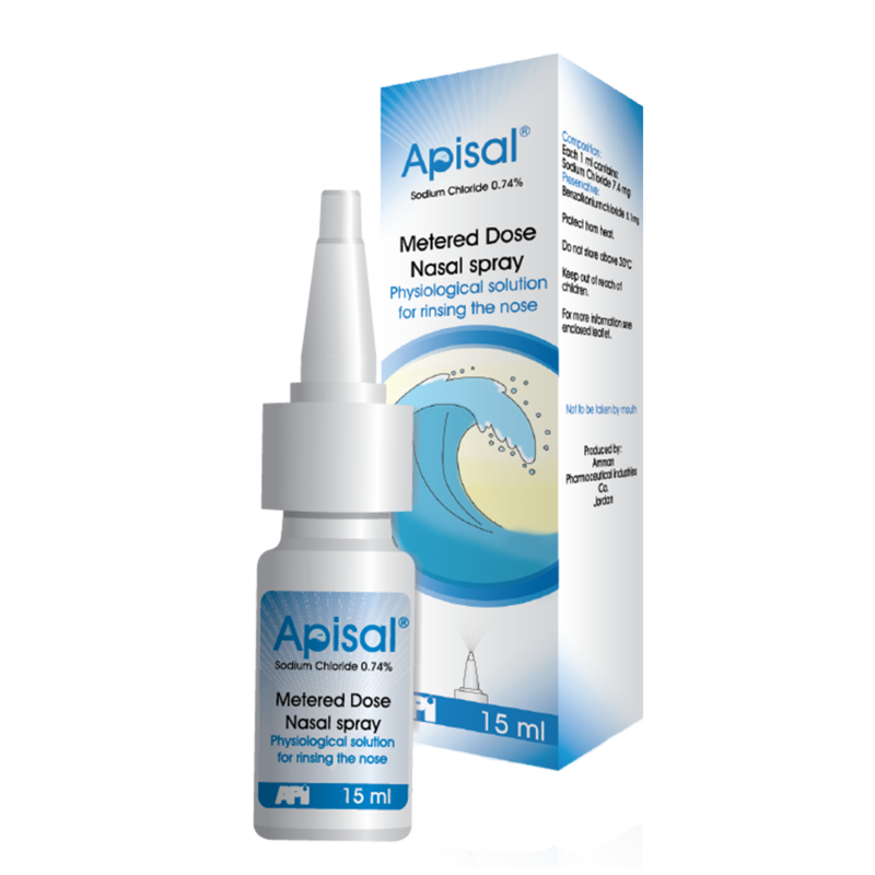 APISAL 0.74% NASAL SPRAY 15ML