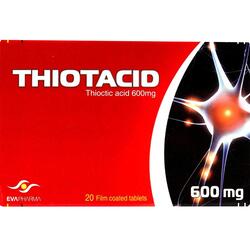 Thiotacid 600 Mg Tab 20 S