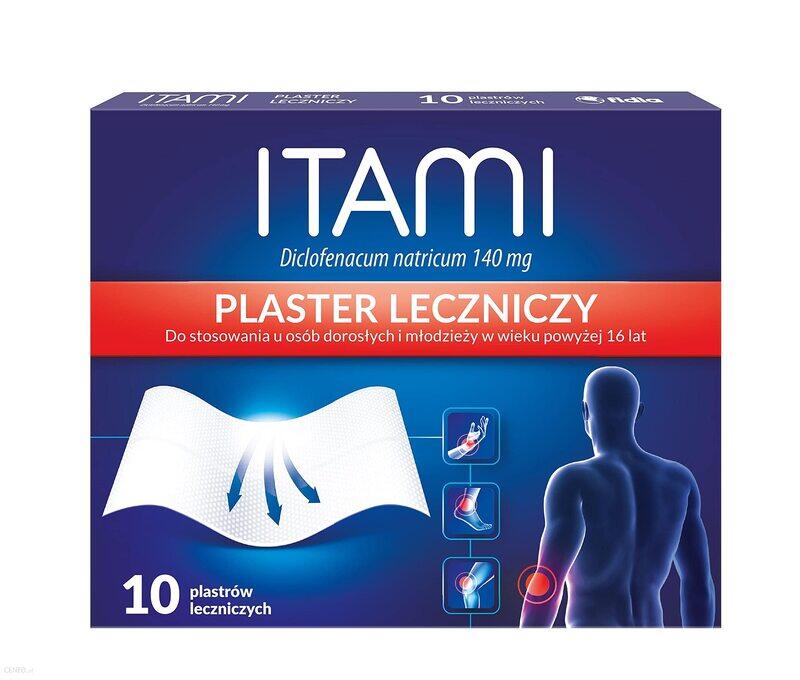 

Generic ITAMI 140MG MEDICATED PLASTERS 10S