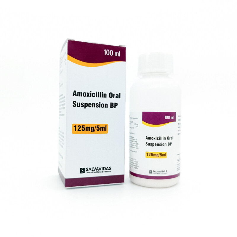 

Generic AMOXIDIN, 125 MG/5 ML, SUSPENSION 100 ML