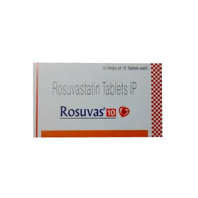 

Generic Rosuvas 10mg Cp Strip Of 30 Tablets