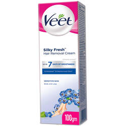 VEET HAIR REMOVAL CREAM 100 GM (sensitive skin)