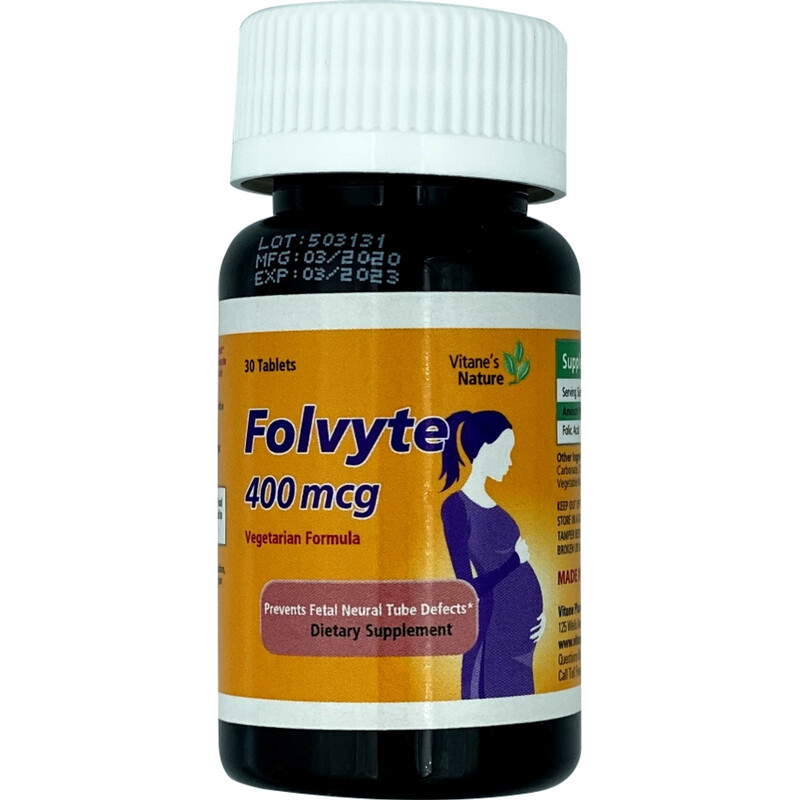 

Generic FOLVYTE 400MCG TABLETS 30S