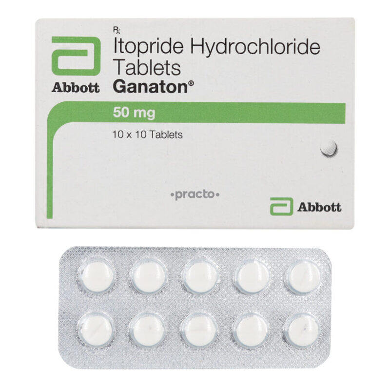 

Generic GANATON, 50 MG, TABLETS 100'S