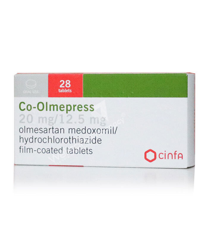 

Generic CO-OLMEPRESS 20/12.5 MG TAB 28S