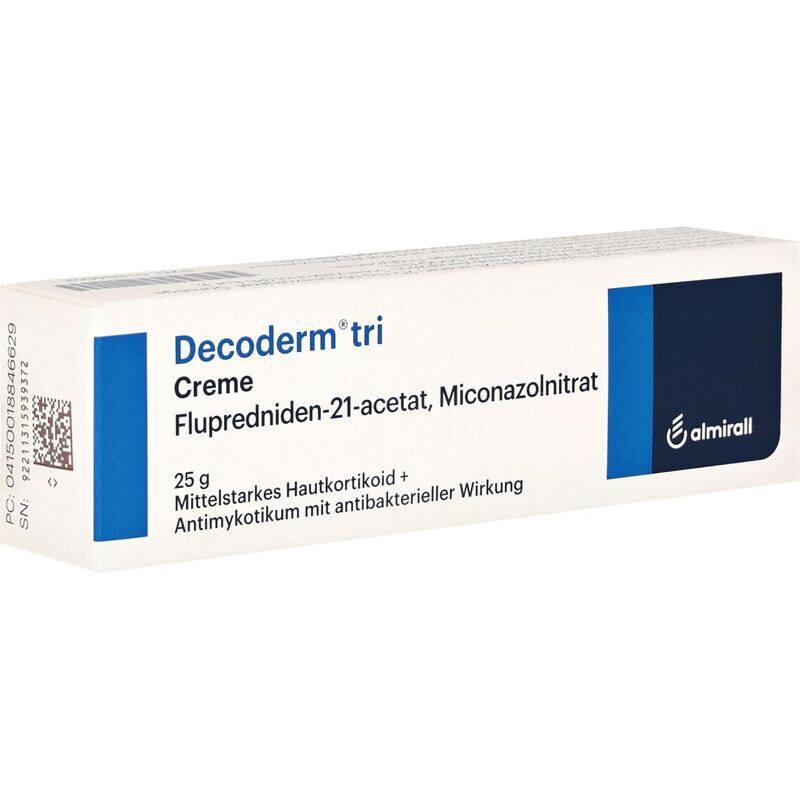 

Generic DECODERM TRI CREAM 25GM