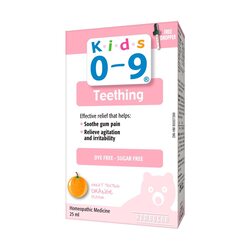 KIDS 0-9 TEETHING DROPS 25ML