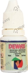 DEWAX 0.5% EAR DROPS 10ML