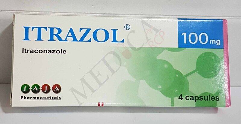 

Generic ITRAZOL 100 MG CAPSULES 15S