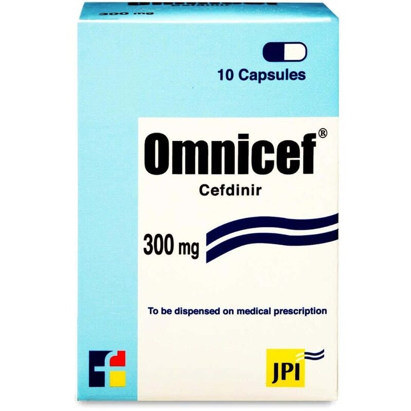 

Generic Omnicef 300 mg Capsule 10pcs