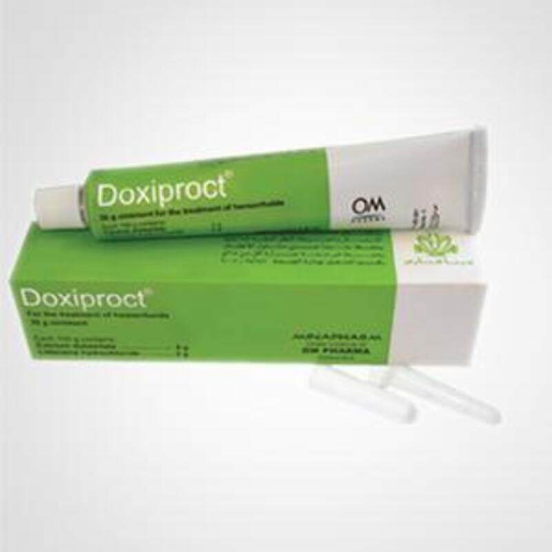 

Generic DOXIPROCT PLUS OINT 20GM