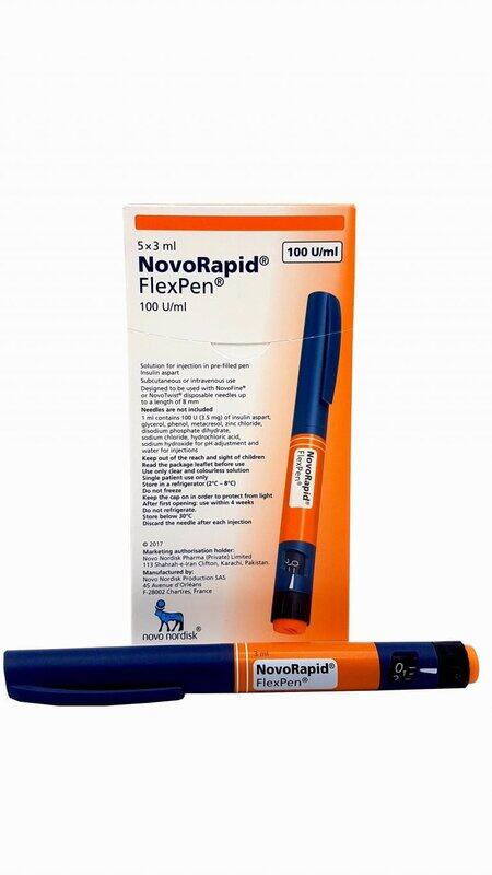 

Generic NovoRapid FlexPen 5x3ml 100ml 5.0 S’