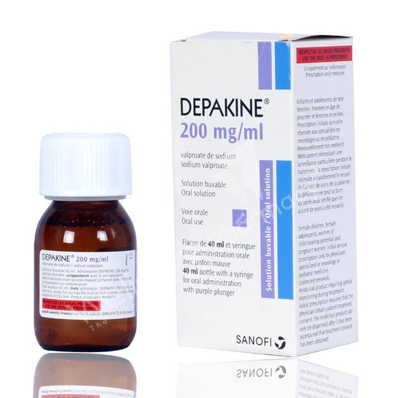 

Generic DEPAKINE 200MG 40ML