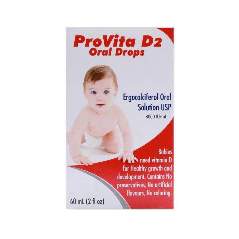

Generic ProVita D2 8000IU/ml Oral Drops 60ml