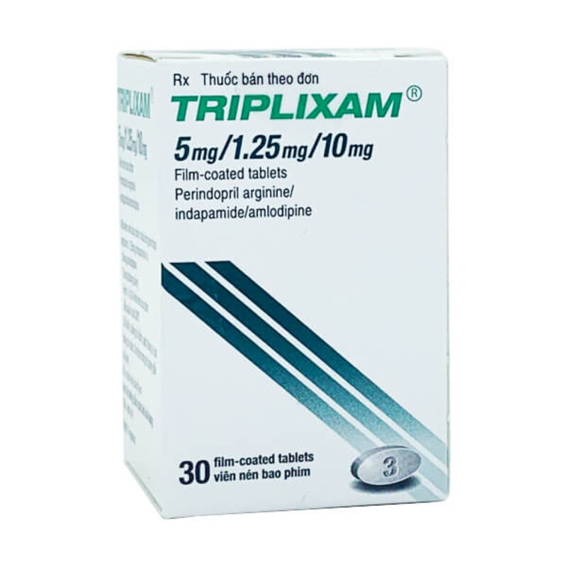 

Generic Triplixam 5Mg/1.25Mg/10Mg 30’S