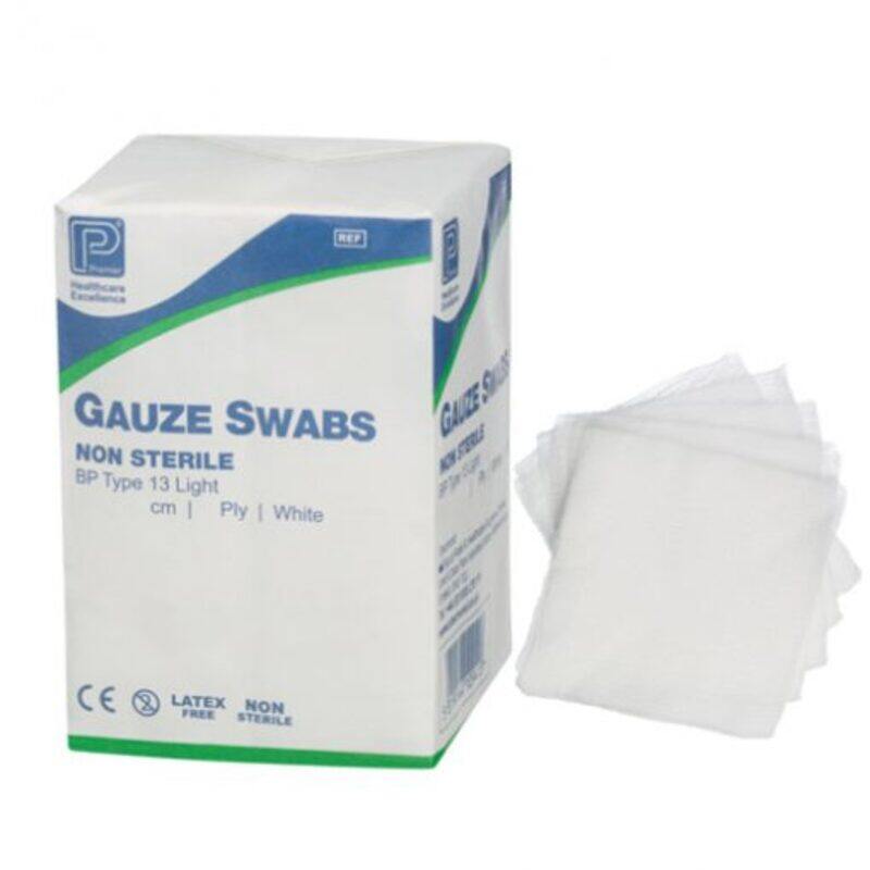 GAUZE SWAB NON STERILE 5CM* 5CM CM 8PLY