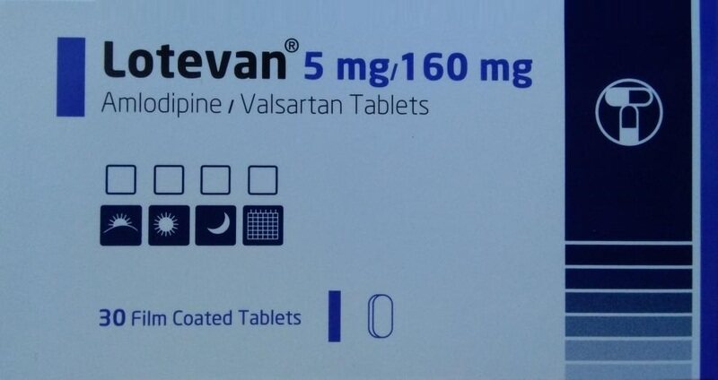 

Generic LOTEVAN 5MG/160MG TAB 30S