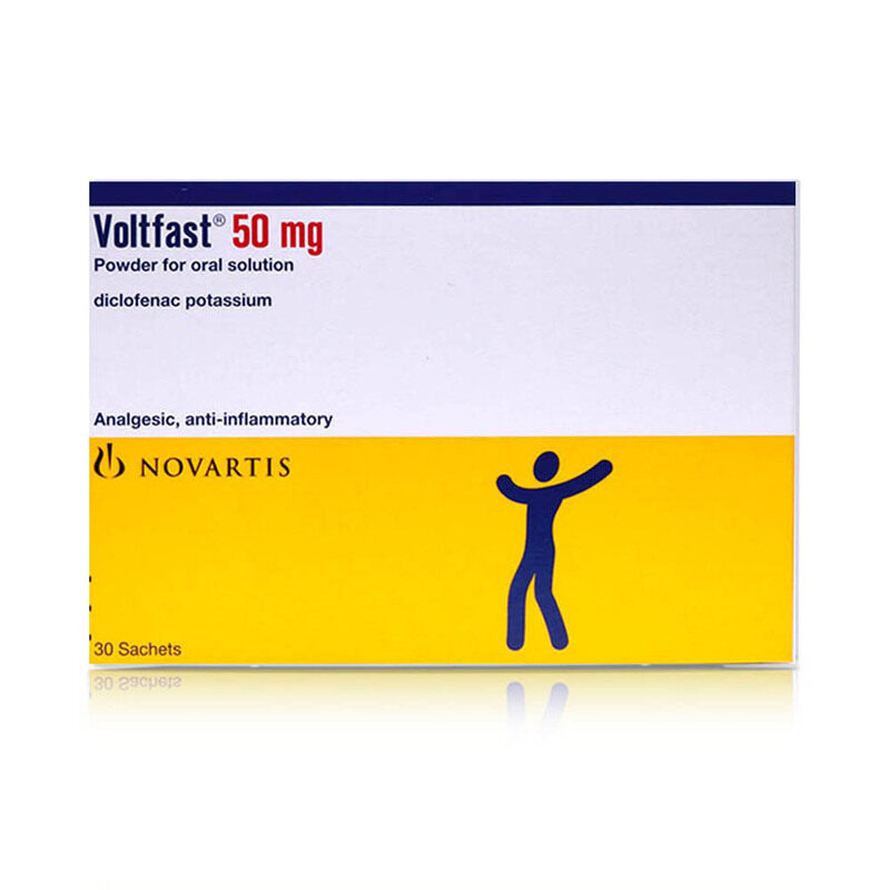 

Novartis Voltfast 50mg Sachets