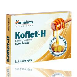 KOFLET-H GINGER FLAVOUR 12`S LOZENGES