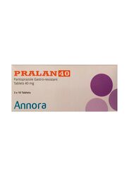 Pralan 40 mg Tablets 30's