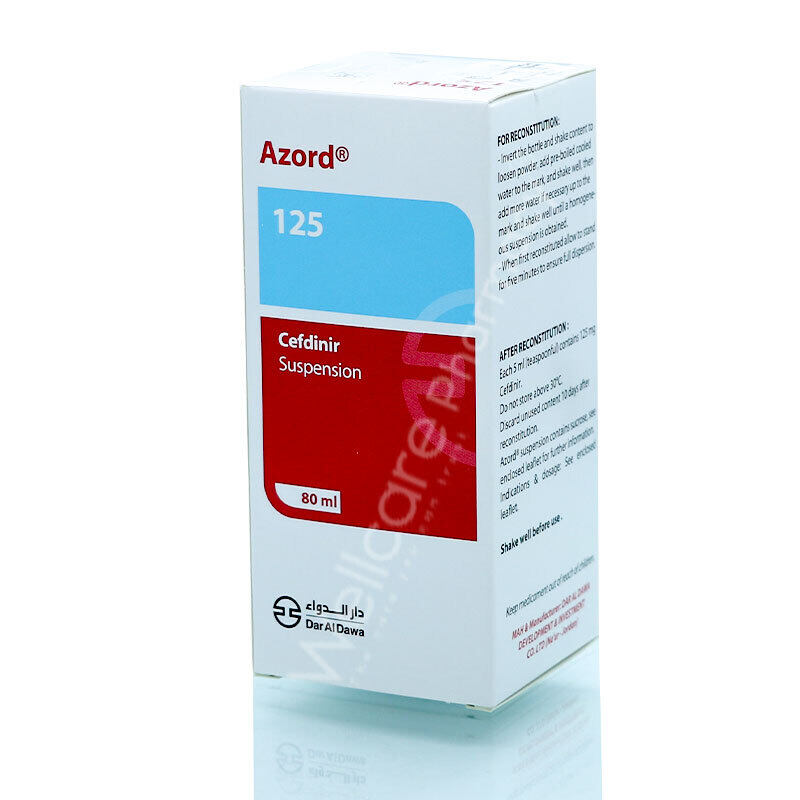 

Generic AZORD 125MG/5ML 80ML SUSP