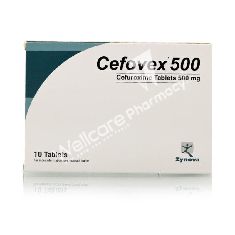 

Generic CEFOVEX 500MG TAB 10S
